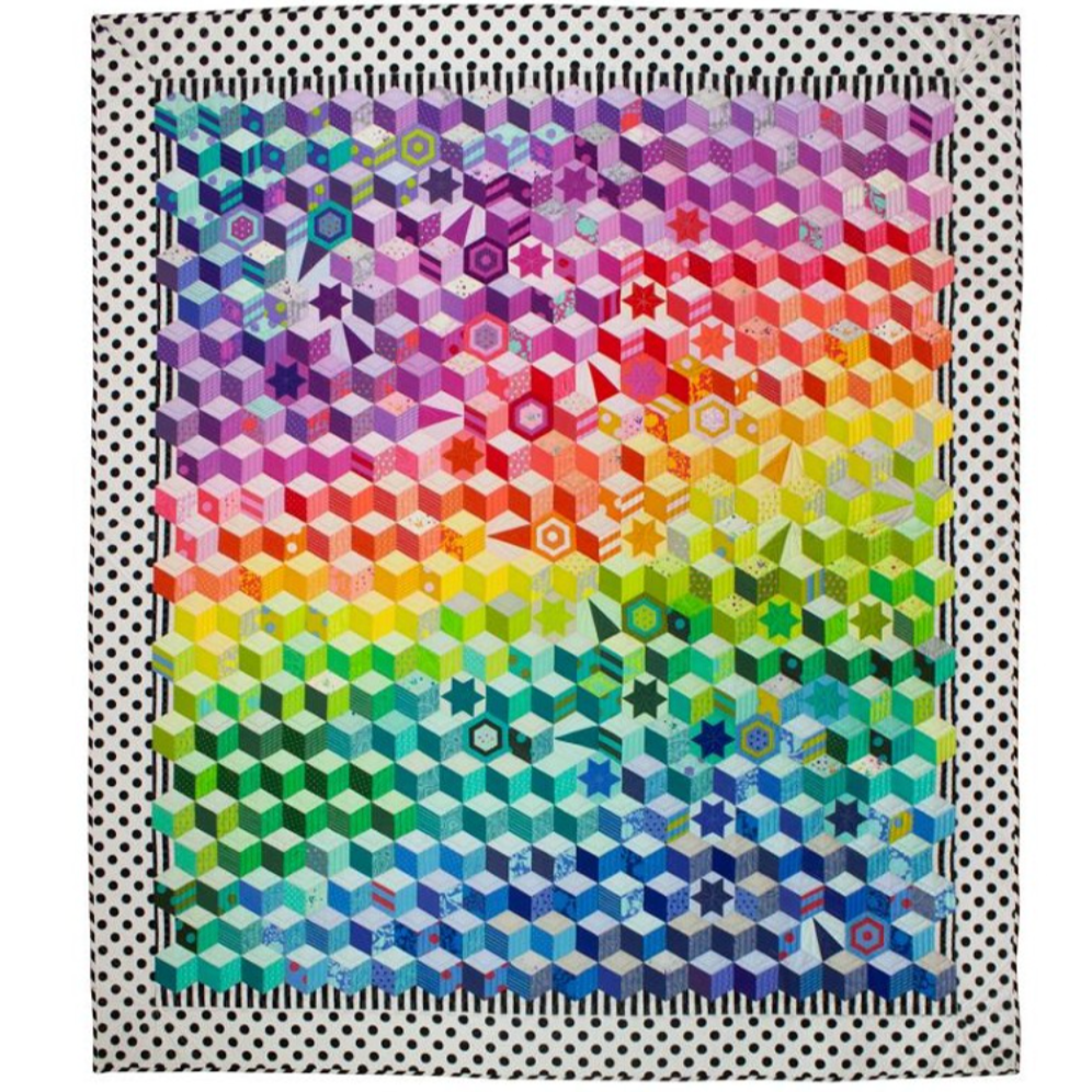 Tumbling Cosmos Complete Paper Piece Pack by Tula Pink