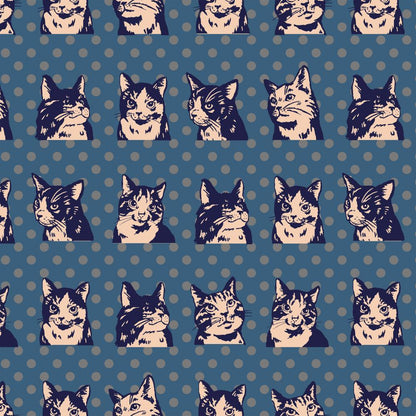 UN/NO Pop World Cats and Dots Japanese Import NN2316H 12F