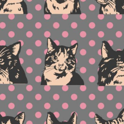 UN/NO Pop World Japanese Import Japan Cats and Dots NN2316H