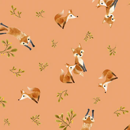 Vivian Yiwing Windham Fabrics Foxy 53428-5 Salmon