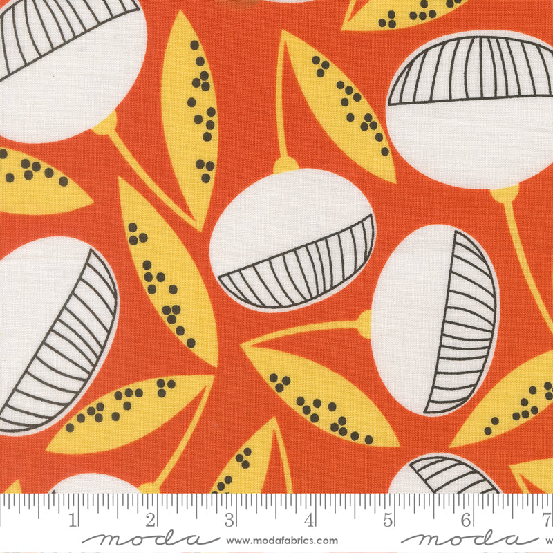 Zen Chic Moda Fabrics Balisong Fruitique 11660 16 Papaya