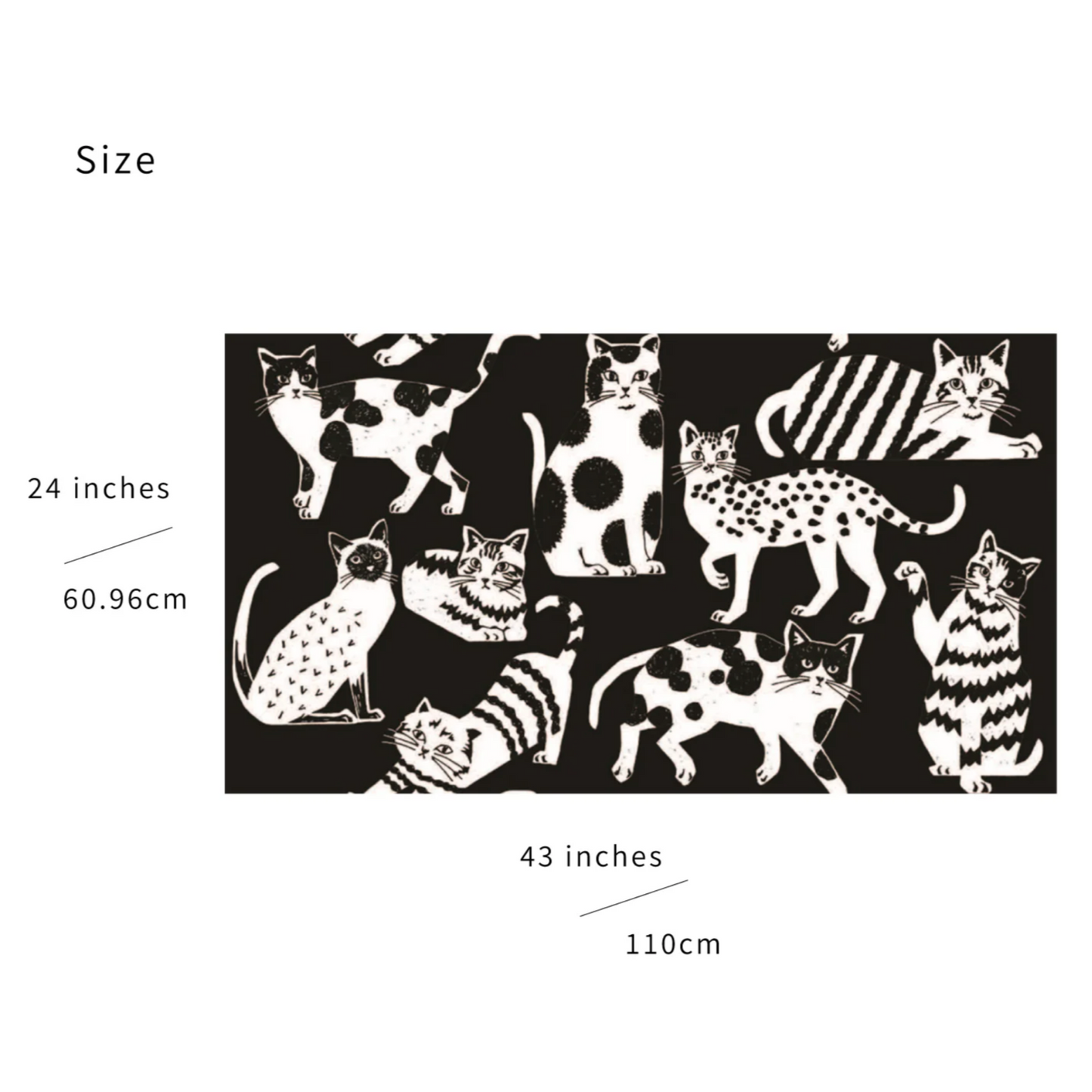 echino Kokka Nekonoe Cat Ivory EYX-91000-101