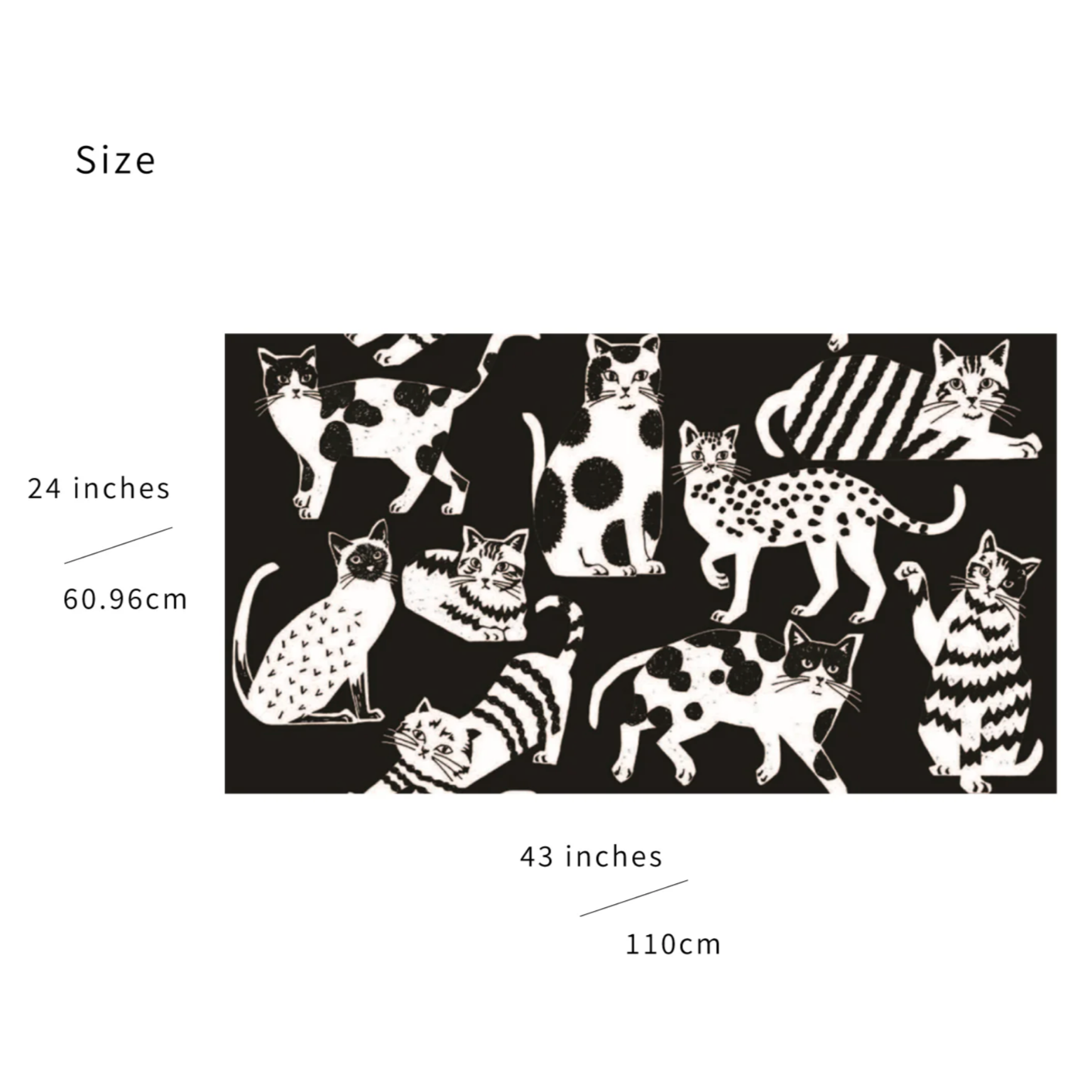 echino Kokka Nekonoe Cat Ivory EYX-91000-101